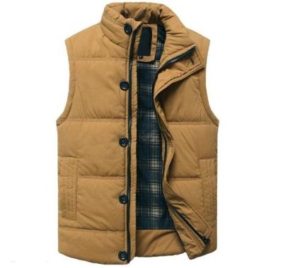 China Good Quality Mens Fashion Waistcoat Cotton Filling Custom Anti-pilling Waistcoat for sale