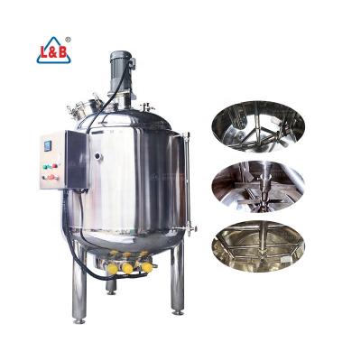 China L and B manufactured high quality CE certified stainless steel mixing Tank for Mayonnaise ketchup and cheese making for sale