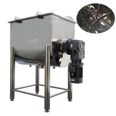 China 50-5000L coffee powder screw mixer/powder mixing machine from L&B for sale