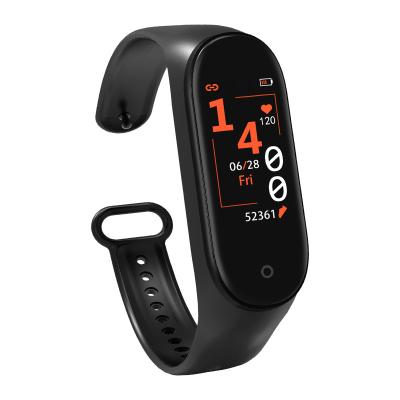 China Hot Selling Rate Sleep Smart Band Color Screen Heart Smartwatch M4 Touch Screen Smart Bracelet M4 M5 M6 for sale