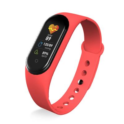 China M5 0.96 TFT BT Pro Smart Call Music Wristband Wristband Watch M4 M5 Waterproof Fitness Trackers For Men Women Ladies Te koop