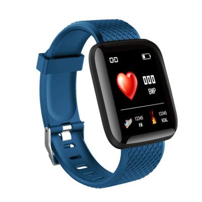 China ALLOY new116 Plus Smart Watches Heart Rate Wristband Sports Watches Heart Rate Smart Band PK Waterproof D20 Android Te koop