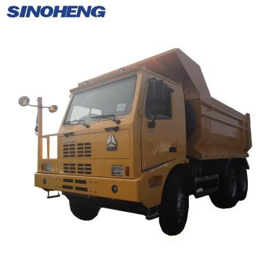 China SINOTRUK 70tons 5800*3100*1700mm heavy duty mining truck howo king dump truck for sale