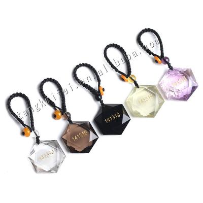 China Spirit Natural Pendulum Hexahedron Crystal China Quartz Creative Lettering for sale