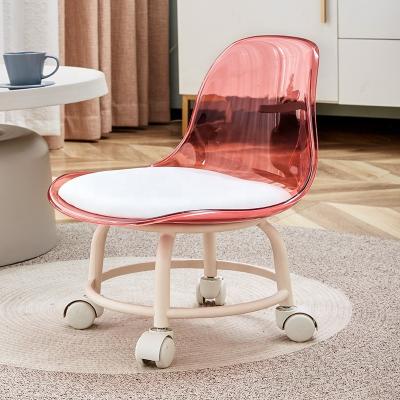 China Funny Baby Feeding Chair Colors Universal PET House Wheel Kid's Chairs Transparent Furniture for sale