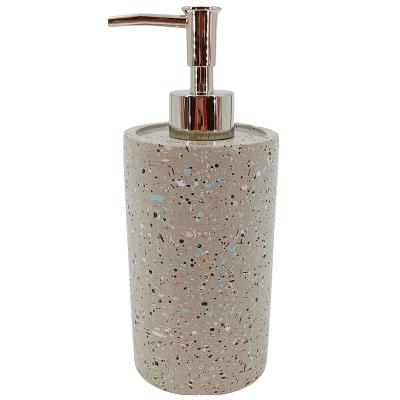 China Sustainable Terrazzo Effect Resin Soap Dispenser - Bathroom Accessories for sale