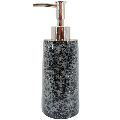 China Sustainable Glittering Effect Resin Soap Dispenser - Bathroom Accessories for sale