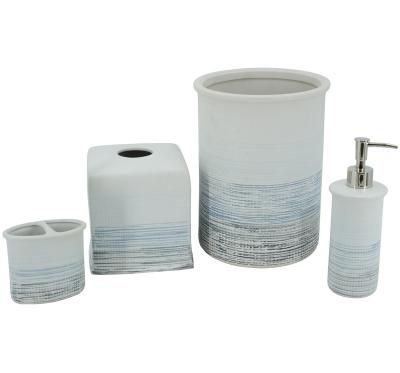 China Viable Simple Style Sandstone Bathroom Accessories Sets for sale