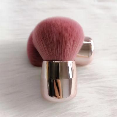 China Angular blush low moq pink cosmetic makeup brush set wholesale custom logo free samples for sale