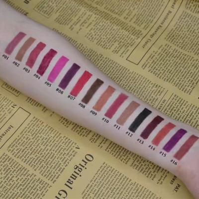 China Wholesale waterproof pigment waterproof creamy matte vegan high liner private label lip liner custom brand pencils for sale