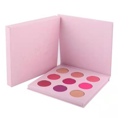 China Waterproof wholesale matte dye vegan high glitter makeup matte eyeshadow palette private label for sale