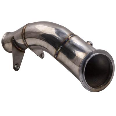 China For BMW F30 335i 335i - Sedan 2014 - 4 inch xDrive Catless Stainless Steel Downpipe For BMW 1er 3er 4er 335i 435i N55 2013 for sale