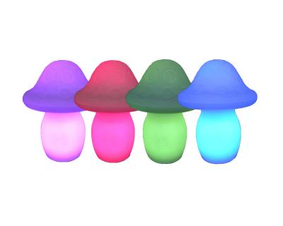 China Modern Battery Operated Color Changing Mushroom Shape Led Light, Desk And Nightstand Lamp Stage Light For Home Decoration for sale