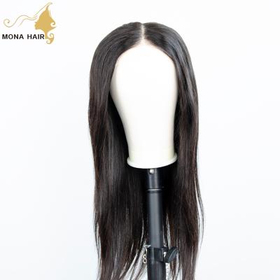 China Factory Price Silky Straight Wholesale Soft Transparent Lace Wave Closure Made Wigs for sale