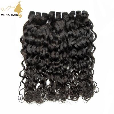 China Wholesale Water Wave Hair Natural Brazilian Hair Extensions Factory Price Bundles Hair Bulk for sale