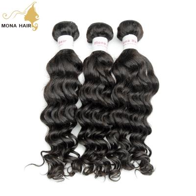 China 100% Deep Wave Hair Extensions Deep Wave Brazilian Hair Back High Wave Hair for sale