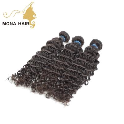 China 100% real hair without any animal or synthetic hair curly hair wholesale good quality bundles double weft cambodian curly virgin hair raw hair for sale