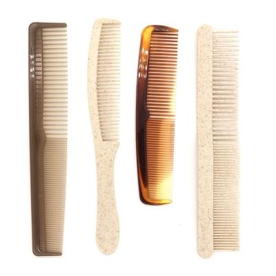 China Hotel Beauty DIY Home Barber Drying Anti-static Plastic Hair Comb Straightener Folding V Type Brush for sale