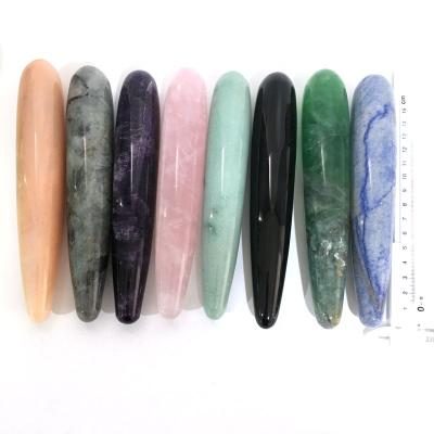 China Wholesale Europe Amethyst Natural Magic Wand Massage Crystal Wand For Healing for sale