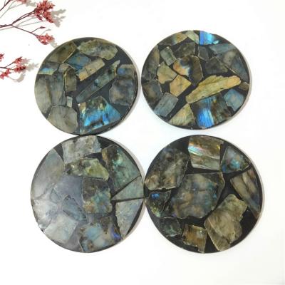 China High Quality Labradorite Crystal Slab For Gift from Europe Natural Healing Gemstone for sale