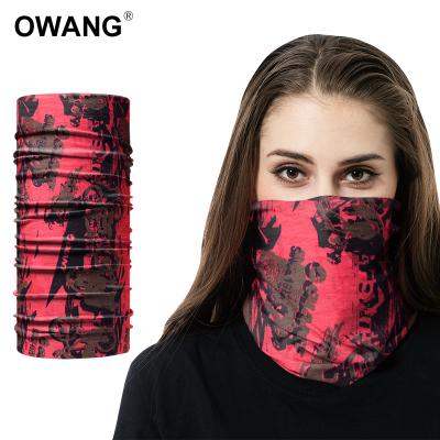 China Seamless tube way fashion style facemask print design headwear elastic magic seamless casual bandana one new for sale