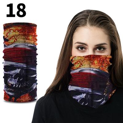 China Custom Tubular One Way Elastic Seamless Sports Tubular Custom Printed Sublimation Sports Tube Polyester Outdoor Bandanas for sale