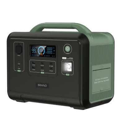 China Type C 1200w Backup Battery Powerbank Charging Station Generator Rental Portable Solar Power Station for sale