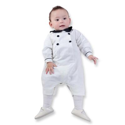 China 100% Spandex Pajamas Long Sleeve Baby Romper Newborn Infant Clothes/Organic Cotton Twill Long Sleeve Jumpsuit Wholesale For Boys Girls for sale