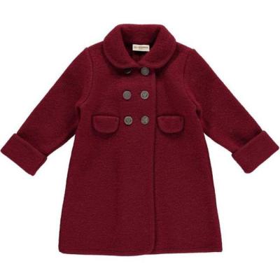 China Anti-wrinkle Baby Winter Wool Blends Jacket Coat Clothes Toddler Infant Christmas New Years Costume Crossover Clothing Tracksuit for sale