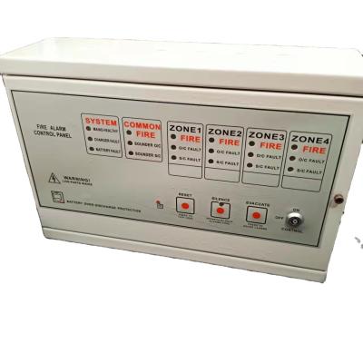 China Conventional Fire Alarm Control Panel 4 Zone 310x210x100 for sale