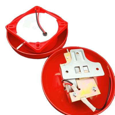 China 12V 6 inch waterproof fire alarm bell, 6 inch electric bell for sale