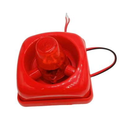 China 12V 24V Conventional Fire Light Instant Fire Alarm Siren with LED BYG-05/BYG-414 for sale