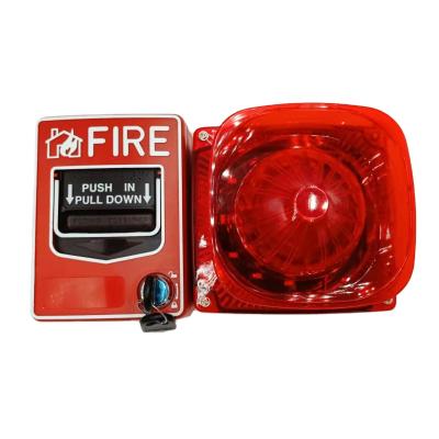 China Manual fire call point call point for conventional fire alarm FIRE-07 FIRE-07 for sale