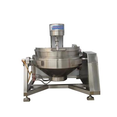 China Vegetable Processing Plant Electric Mixer Industrial Planetary Cooking Sauce Making Machine for sale