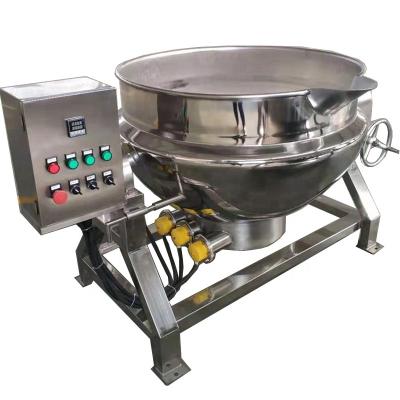 China Vegetable Processing Plant Electric Jacketed Kettle for sale