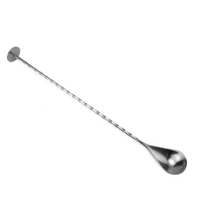 China Sustainable Long Handle Stainless Steel Classic Cocktail Spoon for sale