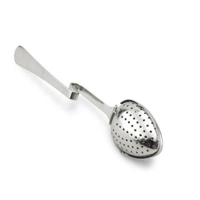 China Sustainable Strawberry Shape Stainless Steel Tea Strainer for sale