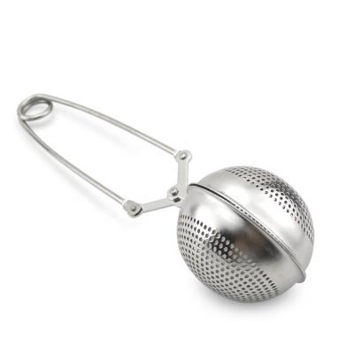 China Sustainable Stainless Steel Tea Ball Infuser For Loose Leaf Tea for sale