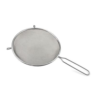 China 38cm Kitchen Metal Colander Viable Strainer for sale