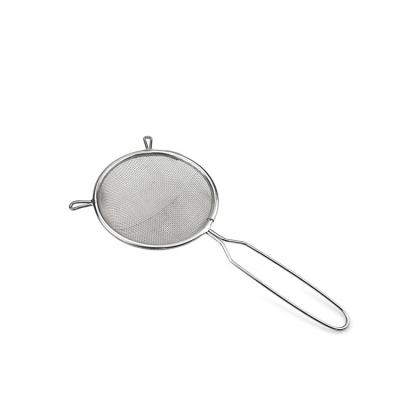 China Sustainable 22.5cm Kitchen Stainless Steel Food Sieve for sale