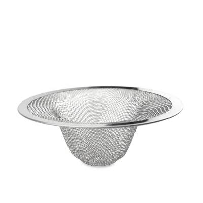 China Sustainable Stainless Steel Kitchen Sink Strainer For Kitchen Bathroom Balcony Floor Drain for sale