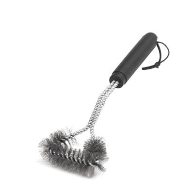 China Easily Cleaned Hot Sale Stainless Steel Barbecue Grill Cleaning Brush for sale