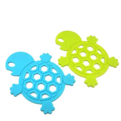 China Viable Silicone Animal Coaster Cup Mat For Hot Drinks Pads Protective Furniture Durable Non-Slip Damage for sale