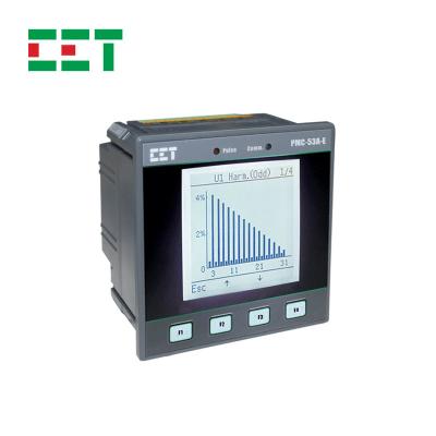 China Multifunction Three Phase Energy Meter CET PMC-53A-E 3 Phase 96*96 Multifunction LCD Web Interface Smart Electricity Meter With Ethernet Port for sale