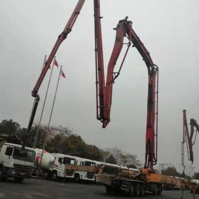 China Construction Material Stores Good Condition XCM G 37M 42M 46M 62M Used Concrete Pump Truck For Sale In Shanghai for sale