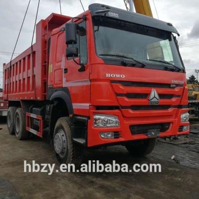 China used howo dump truck/used ethiopia sinotruk sino price and new HOWO 6x4 16 20 cubic meter 10 - 8L wheel 6 tipper for sale