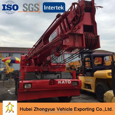 China TRUCK CRANE Good Condition Used Japanese Kato 50 Ton Rough Terrain Crane KR-500 For Sale for sale