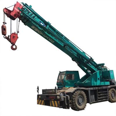 China CRANE TRUCK Cheap Japan Used Price Kato 50 Ton Rough Terrain Crane KR-500H-V For Sale for sale