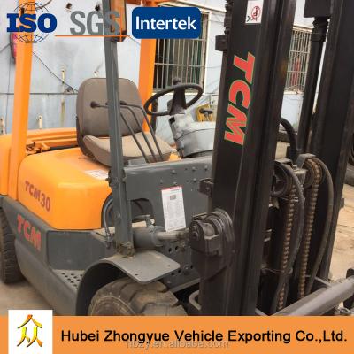 China Japan forklift tcm/koomatsu FD30 3ton forklift for sale used manual forklift for sale 3000kg for sale