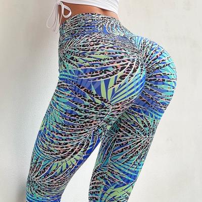 China New Style Breathable Fitness Leggings Sexy Yoga Sportswear Digital Printed Fabric In Custom Yoga Pants Leggings For Women for sale